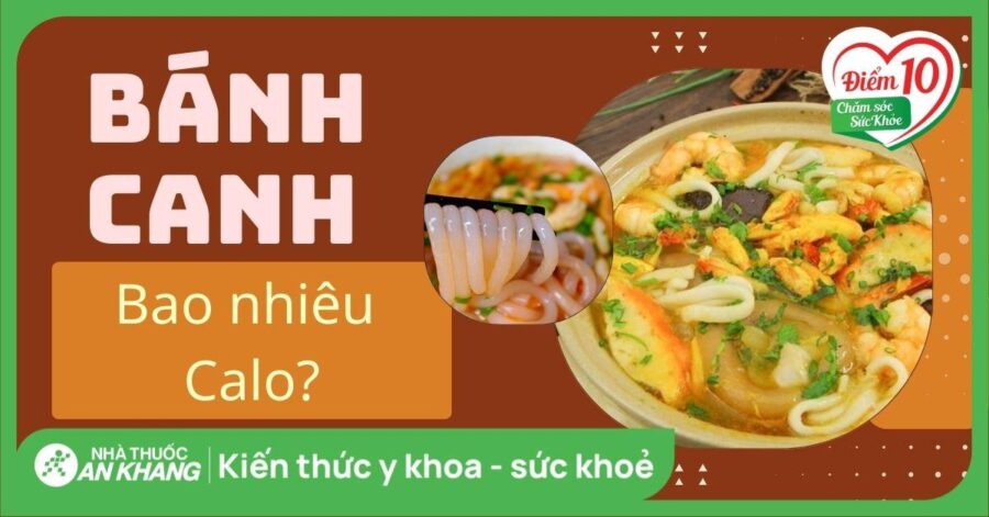 Bát bánh canh xương với ít thịt mỡ và thêm rau xanh để giảm calo