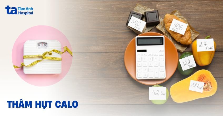 Minh họa cách kiểm soát calo trong thức ăn để đạt được mục tiêu giảm cân hiệu quả và duy trì sức khỏe